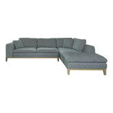 Coaster Persia 2-piece Modular Sectional Grey Model 508857